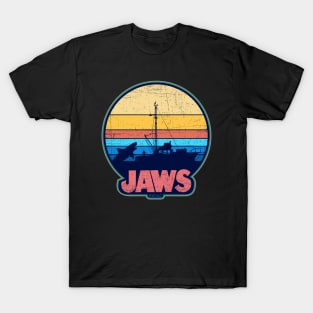 Jaws, vintage sunset T-Shirt